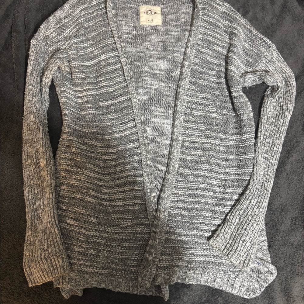 Vintage Hollister Gray Women's Cardigan